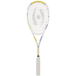 2017 Harrow Vapor Squash Racquet - White/Royal/Yellow