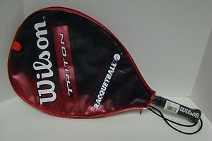 WILSON TRITON RACQUETBALL RACQUET S to SM with Cover