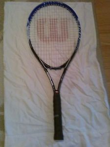 Wilson Impact Titanium Volcanic Frame Tennis Racquet L3 -4 3/8 Grip *New Wrap*