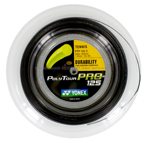 Yonex Tennis String Poly Tour Pro 1.25mm 200 Meter Black Color Authentic