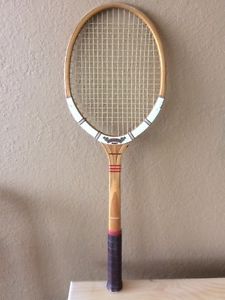 Vintage-Dunlop "Maxply Fort" Wooden Tennis Racquet with Press Holder Case #94112