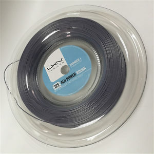 2017 Newest LUXILON Alu Power Rough Tennis String 1.25mm/16L 200m 660FT,Silver