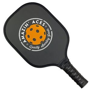 Amazin Aces Graphite Pickleball Paddle | Racket Features Graphite Face & Honeyco