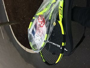 2 x Babolat Pure Aero Racquets (1 strung, 1 unstrung)