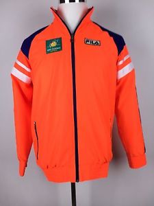 Vintage FILA Windbreaker Jacket BNP Paribas Open Tennis Size XS.