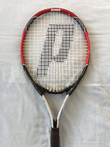 Prince Wimbledon Tournament II Red/Black Tennis Racquet 4 1/4 grip