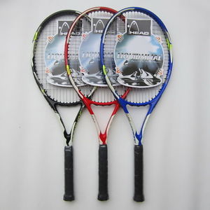 High Quality Carbon Fiber Tennis Racket Racquets Equipped with Bag H