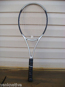 1Owner-TENNIS Donnay 10.9 oz Pro One  4 1/4 racquet w/ head pro grip w/ dampener