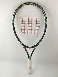 NEW WILSON TENNIS RACQUET WILSON TOUR SLAM TENNIS RACQUET GREEN GREY