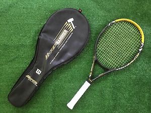 Wilson Hyper Hammer Carbon 6.3 Oversize Tennis Racquet 4 1/8 Used