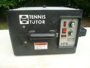 TENNIS TUTOR.. MODEL 2.. NEW BATTERIES/CHARGER.. OSCILLATOR..SPEED..FEED..ELEV