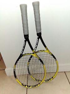 TWO HEAD EXTREME PRO TENNIS RACKET.