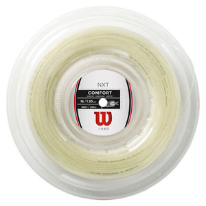 Wilson NXT tennis string 660 ft reel, 16 gauge, high end  multifiliment string