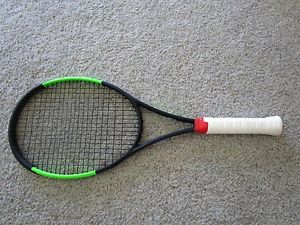 2017 Wilson Blade 98 18x20 4-3/8 grip Countervail Tennis Racquet Strung