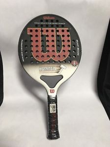 Wilson Hammer 8 Platform Tennis Paddle Flat Beam Molded Graphite NWT