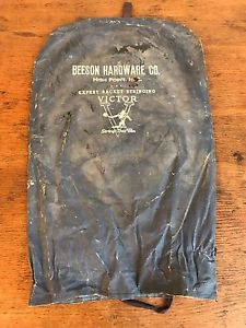 Vintage Beeson Hardware Co. "Victor" Tennis Racquet Racket Head Cover (HD9)