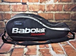 Babolat Team Tennis Racket Bag Black/Silver/White *Barely Used*