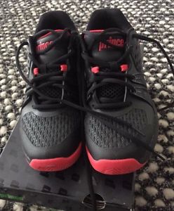 Prince Tennis Shoes Warrior CC Black/Red Size 9 Men