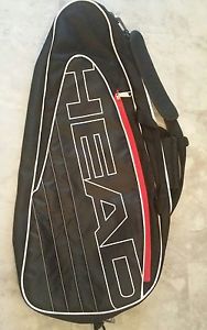 Head professional tennis travel bag 1-2 raquet capacity