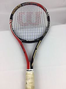 Wilson Six One 95 BLX MidSize MidPlus TENNIS Racket 4 1/4" 6.1