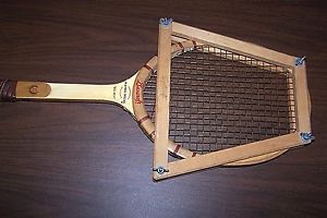 Vintage BANCROFT, Players Special, 28", "BIG INCH", 4 5/8" Wooden Tennis Racquet