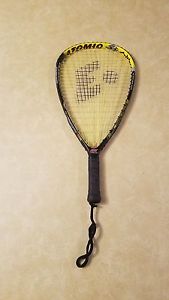 E-Force Atomic Racketball racket - yellow and black frame