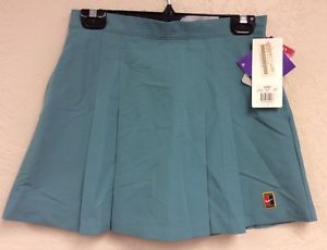 Nike Women's Tennis Court Skirt Pleated Size 10 Vintage 90's NWT Blue