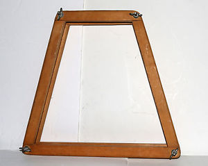 Vintage Wooden Tennis Racket Brace Press Frame Protector in Good Condition