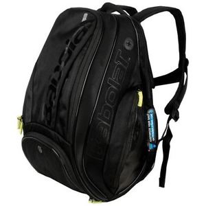 Babolat Pure Black/Black backpack + Free 3pack overgrip