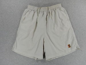 Nike ChALLENGE COURT Aggasi Tennis Shorts (Mens Large) Tan