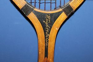 Wright & Ditson davis cup vintage wood tennis racquet