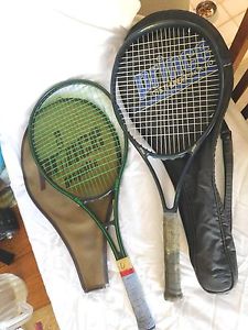 TWO PRINCE Graphite and  Thunderstick 110 Racquetball Racquet Strung see desc.