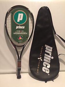 Prince More Performance Dominant Triple Threat Tennis Racquet 4 3/8 Grip  NEW