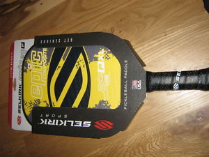 A brand new unused Selkirk Sport pickleball paddle Epic 20 P XL composite yellow