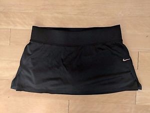 Women's Nike Dri-Fit Black Tennis Running Yoga Skirt/Skort Size M EUC