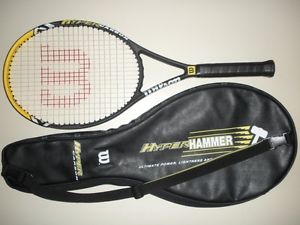 WILSON HYPER HAMMER 6.3 OS 110 TENNIS RACQUET 4 1/2  27.5"