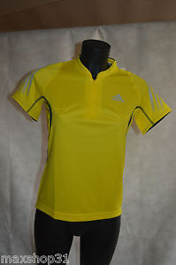 POLO SHIRT MAILLOT ADIDAS TAILLE 36 UK 8  PING PONG TENNIS DE TABLE TOP JERSEY
