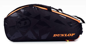 DUNLOP Elite 2 Comp Badminton Tennis Backpack Bag 1702 Black Racket Shuttlecock