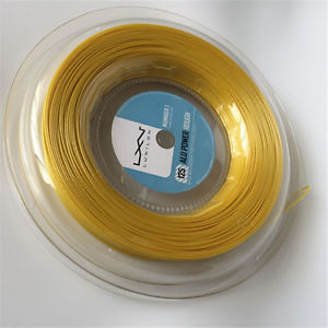 2017 newest Alu Power Rough LUXILON tennis string,1.25MM,660ft,no print Gold