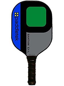 Paddletek Bantam EX-L Pickleball Paddle, Blue/Green