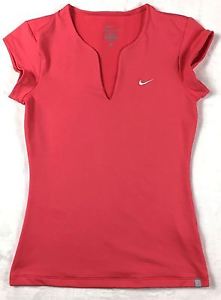 NIKE DRI-FIT Tennis Cap Sleeve Top Women's Color Pink Size Small