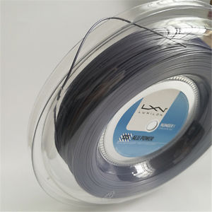 1.25MM Big Banger Alu Power Luxilon Tennis String,Silver,660FT,No Print quality