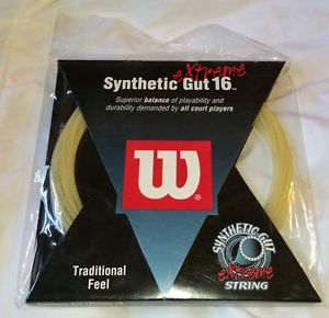 Wilson Synthetic Gut Extreme 16 Gauge 1.28 mm Tennis Racket String