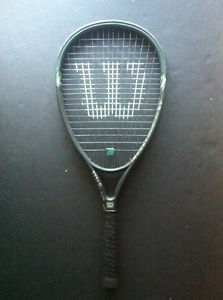 WILSON HYPER SLEDGE HAMMER 2.0 125 SUPER OVERSIZE TENNIS RACQUET STRUNG 4-1/4"