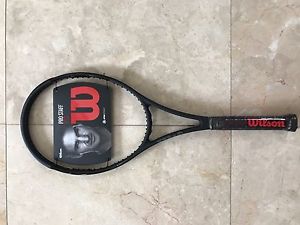 New with Tags Wilson Pro Staff 97LS Black grip size 4 1/4