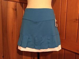 WOMEN'S SKORT BY "BOLLE" SZ SMALL BLUE & WHITE NEW W/TAGS TENNIS/SPORTS/FITNESS