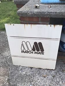 Match Mate Coach Tennis Ball Machine Returner Panel Heavy Wear