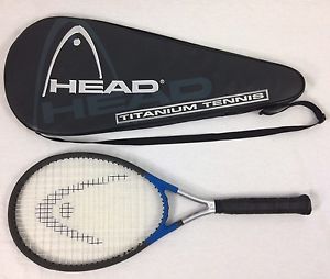 Nice HEAD Ti. S1 Titanium Tennis Racquet # 4 1/2 4 With Case Good Condition