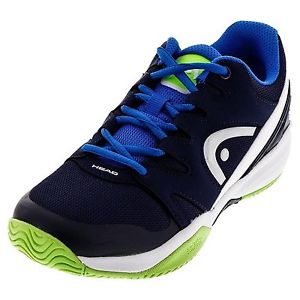 Head NZZZO Junior Tennis Shoes Sneakers -Navy/Green- Reg $80 - Authorized Dealer