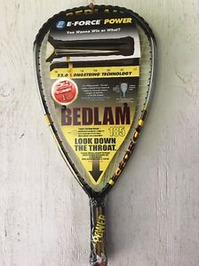 E-FORCE BEDLAM RACQUETBALL RACQUET    (SS Grip 3-5/8)    (Weight185G)